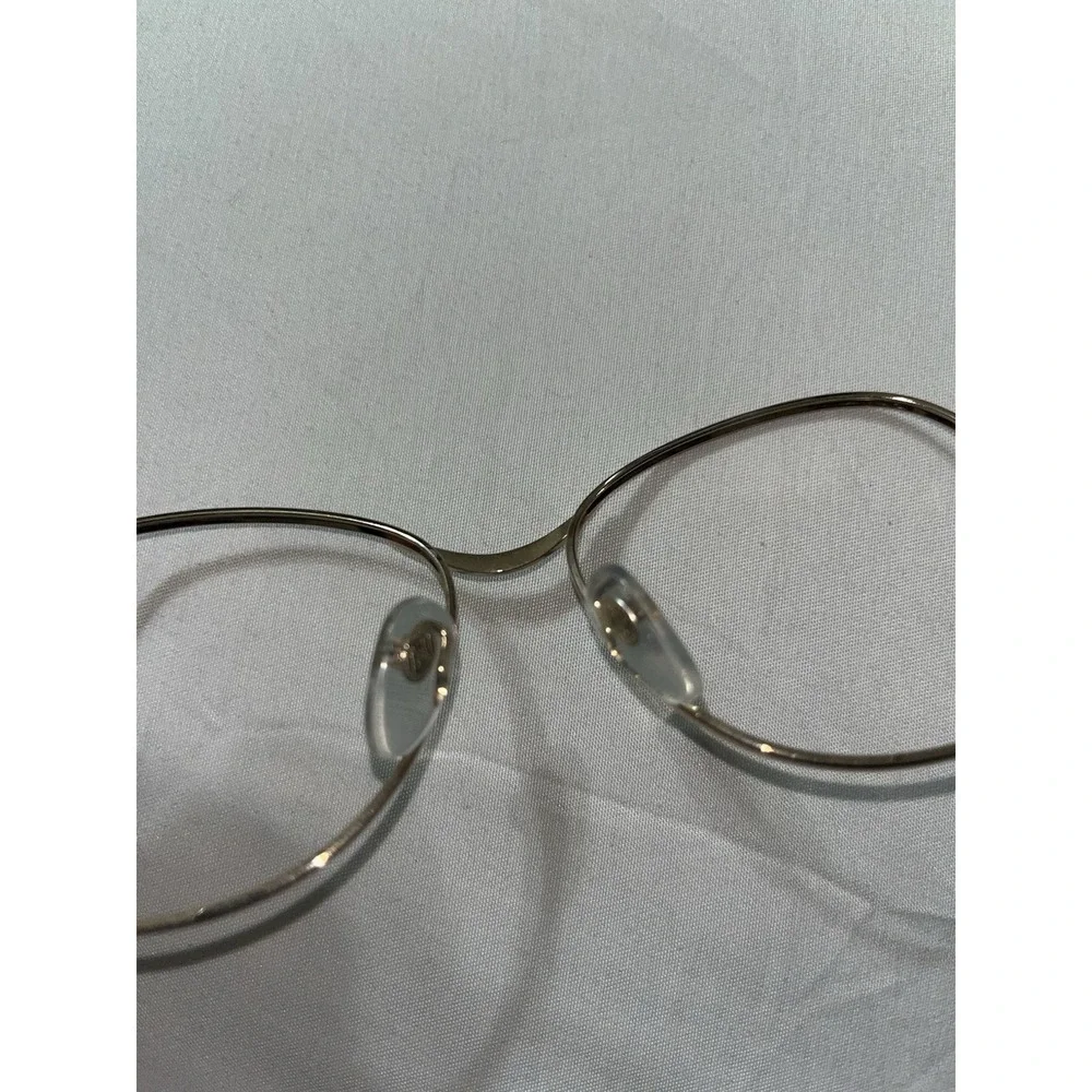 80's Vtg Metro-Welltest 18k EGP Gold Metal ELLA  Frames Sunglasses 54 18 135